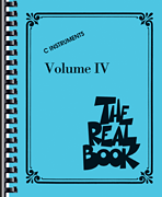 The Real Book - Volume 4 piano sheet music cover